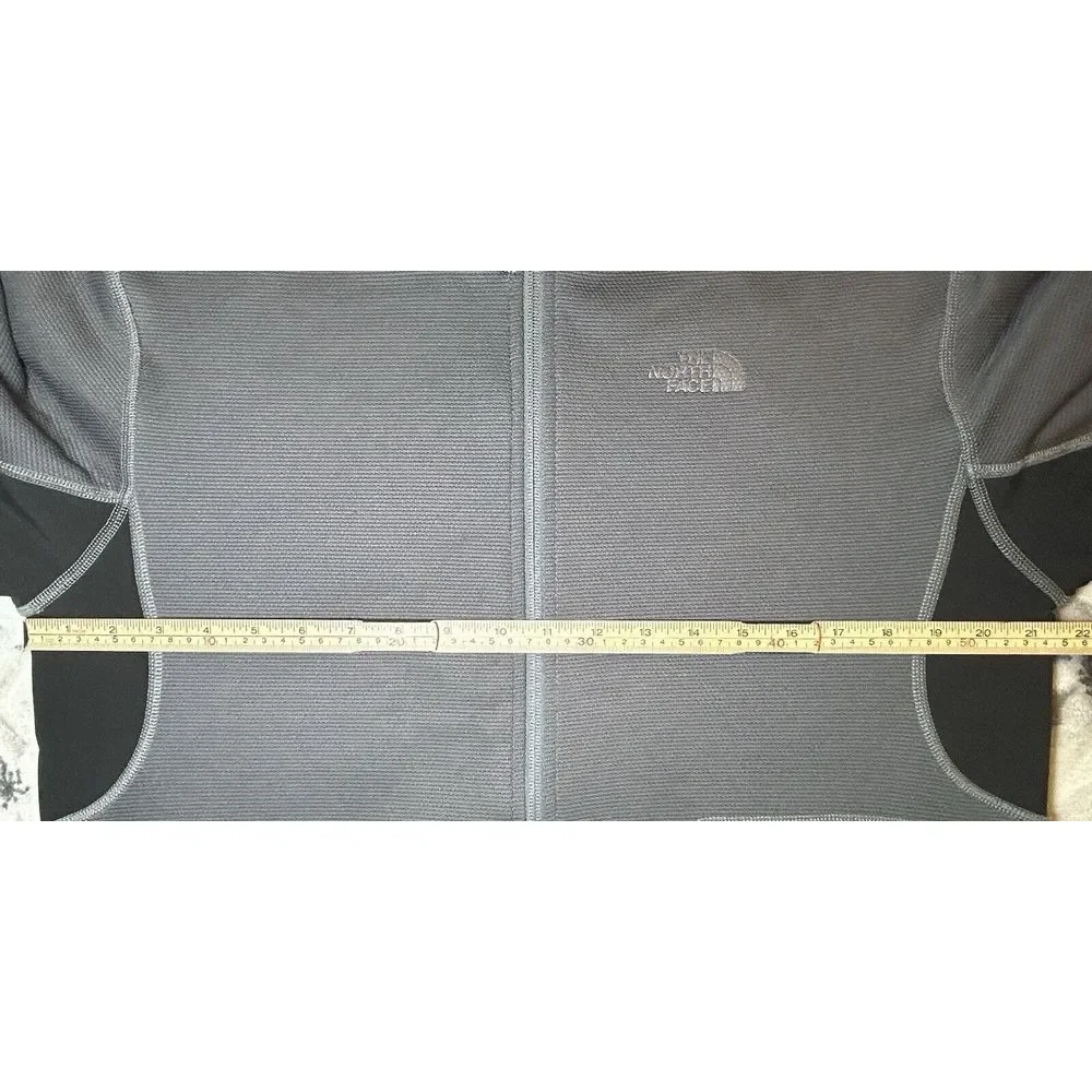 The North Face Men's Medium‎ Full Zip Millerton Gray/ Black Jacket